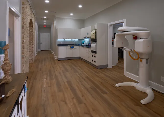 Look at the office at Southern Prosthodontics in Saltillo, MS