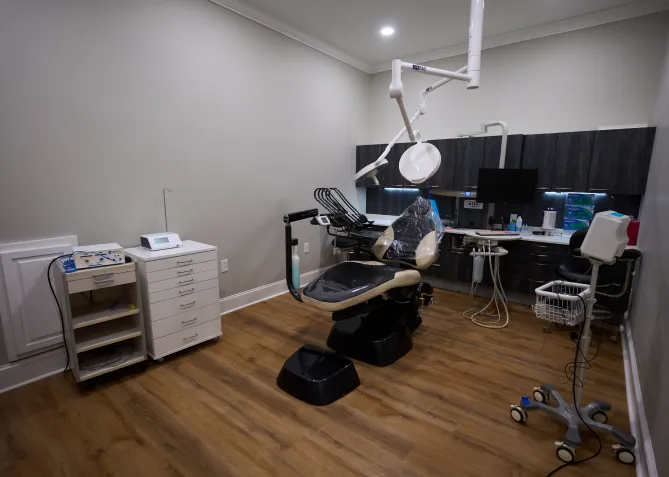 Look at the waiting area at Southern Prosthodontics in Saltillo, MS