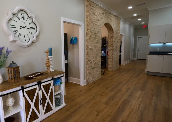 Look at the treatment room at Southern Prosthodontics in Saltillo, MS