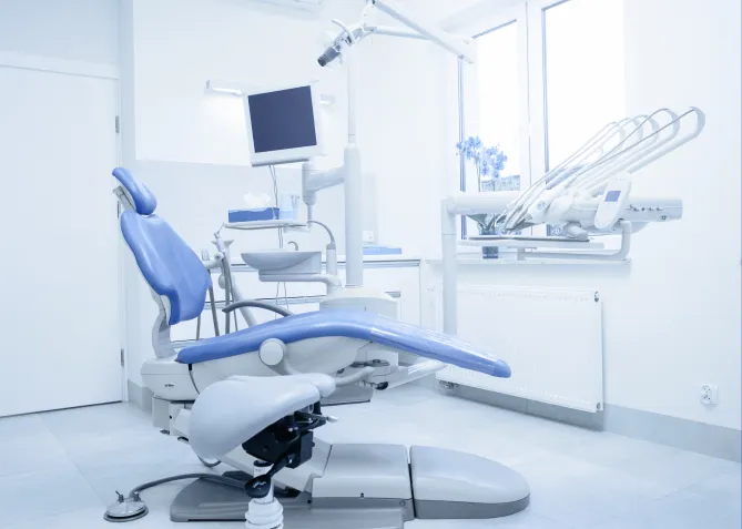 Look at the treatment room at Southern Prosthodontics in Saltillo, MS